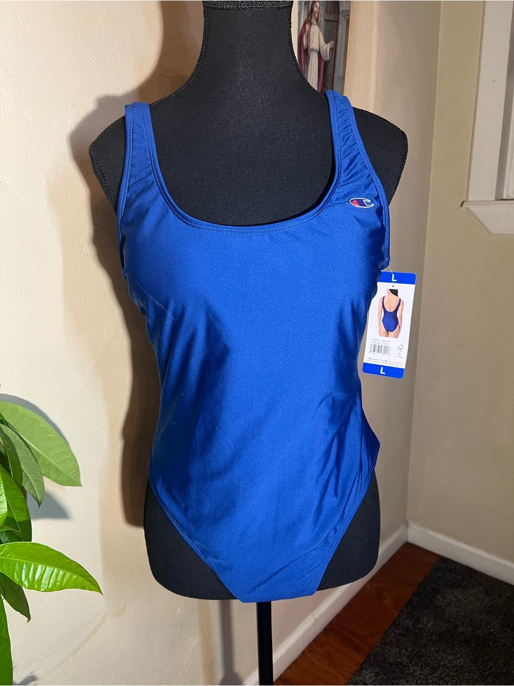 Champion royal Blue One-Piece Swimsuit
